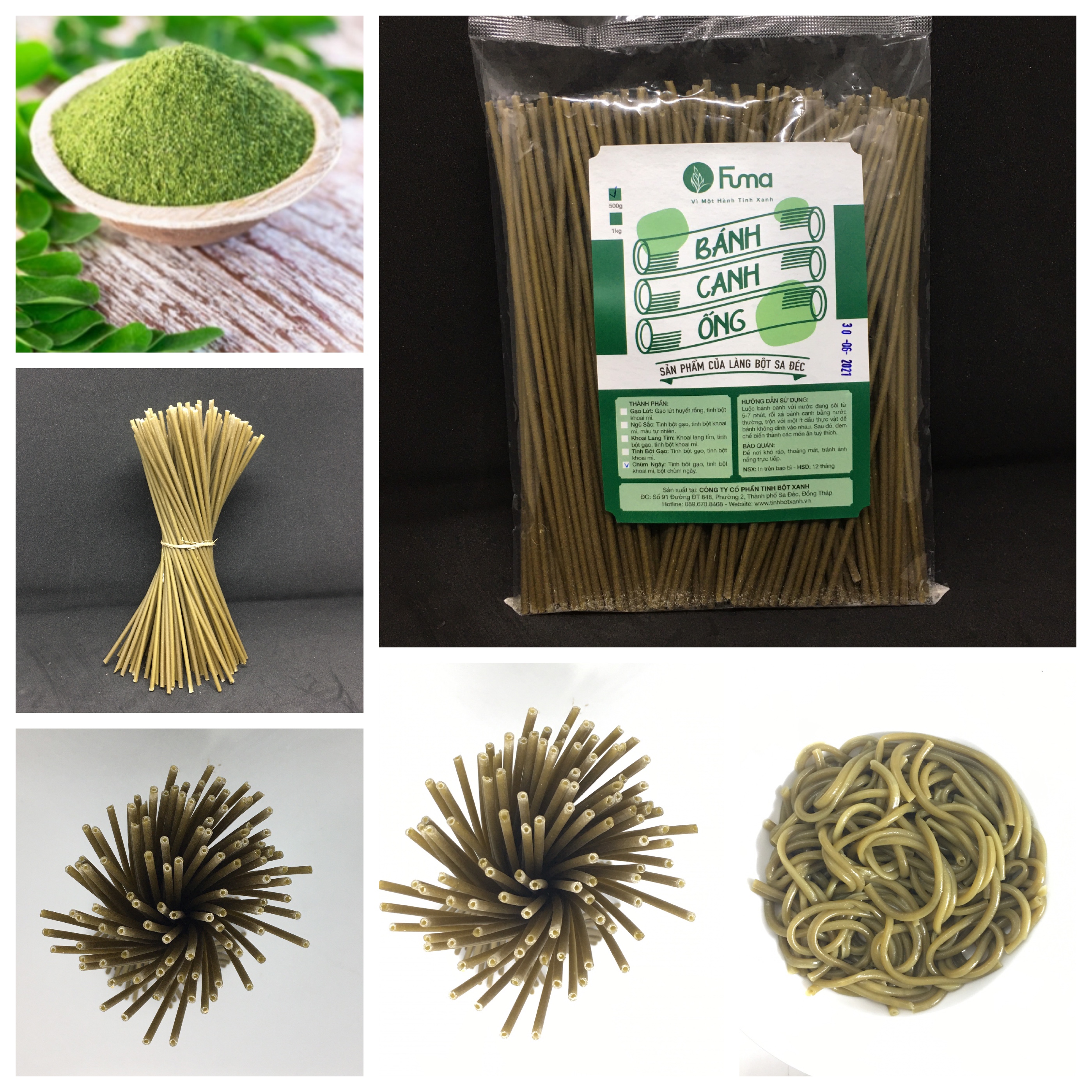 Bánh Canh Ống Chùm Ngây 